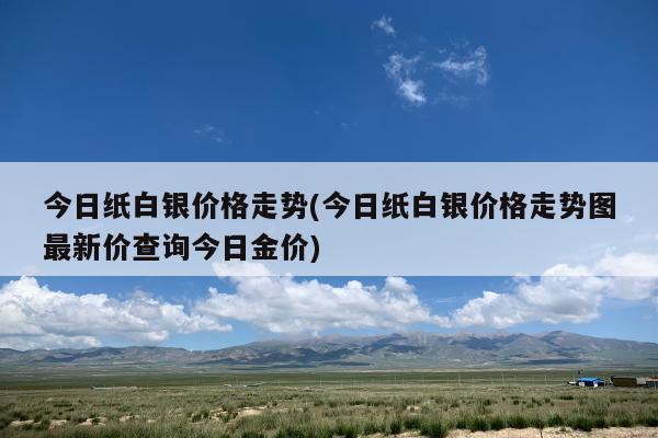 纸白银最新价格及市场走势下的投资焦点