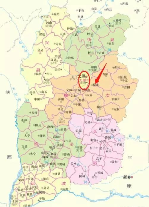 太原市最新地图，古都新面貌的探索